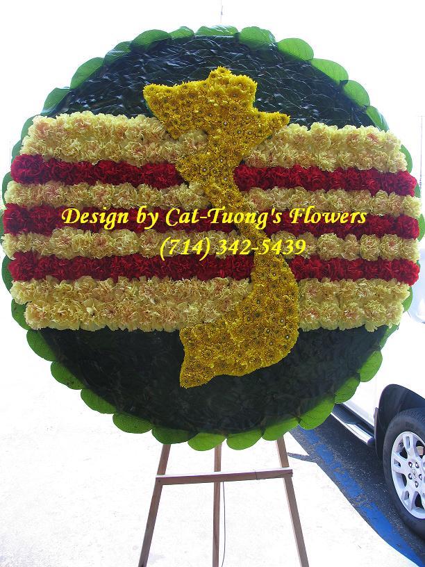 Cat Tuong Flowers Orange County Santa Ana Funeral Arrangement Special Logos