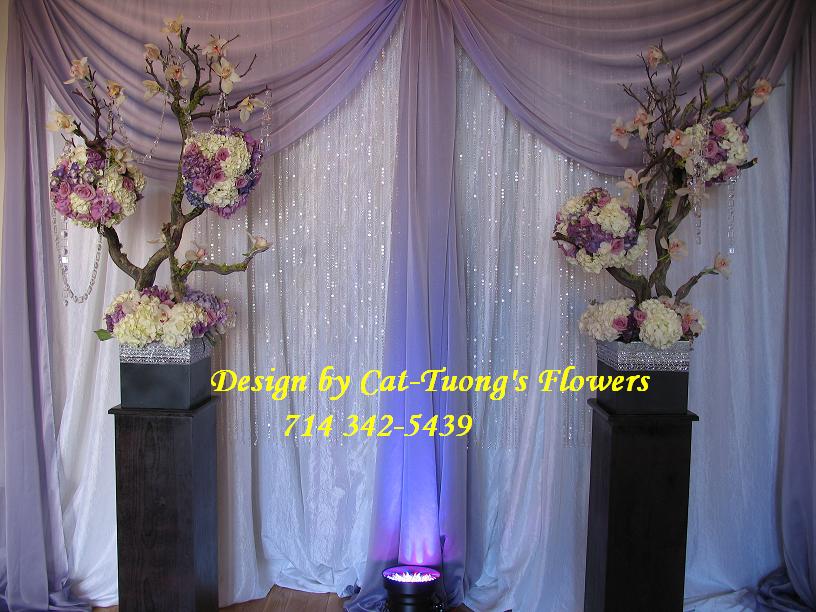 Little Saigon Cat Tuong Flowers Orange County Santa Ana Wedding Decorations Receptions